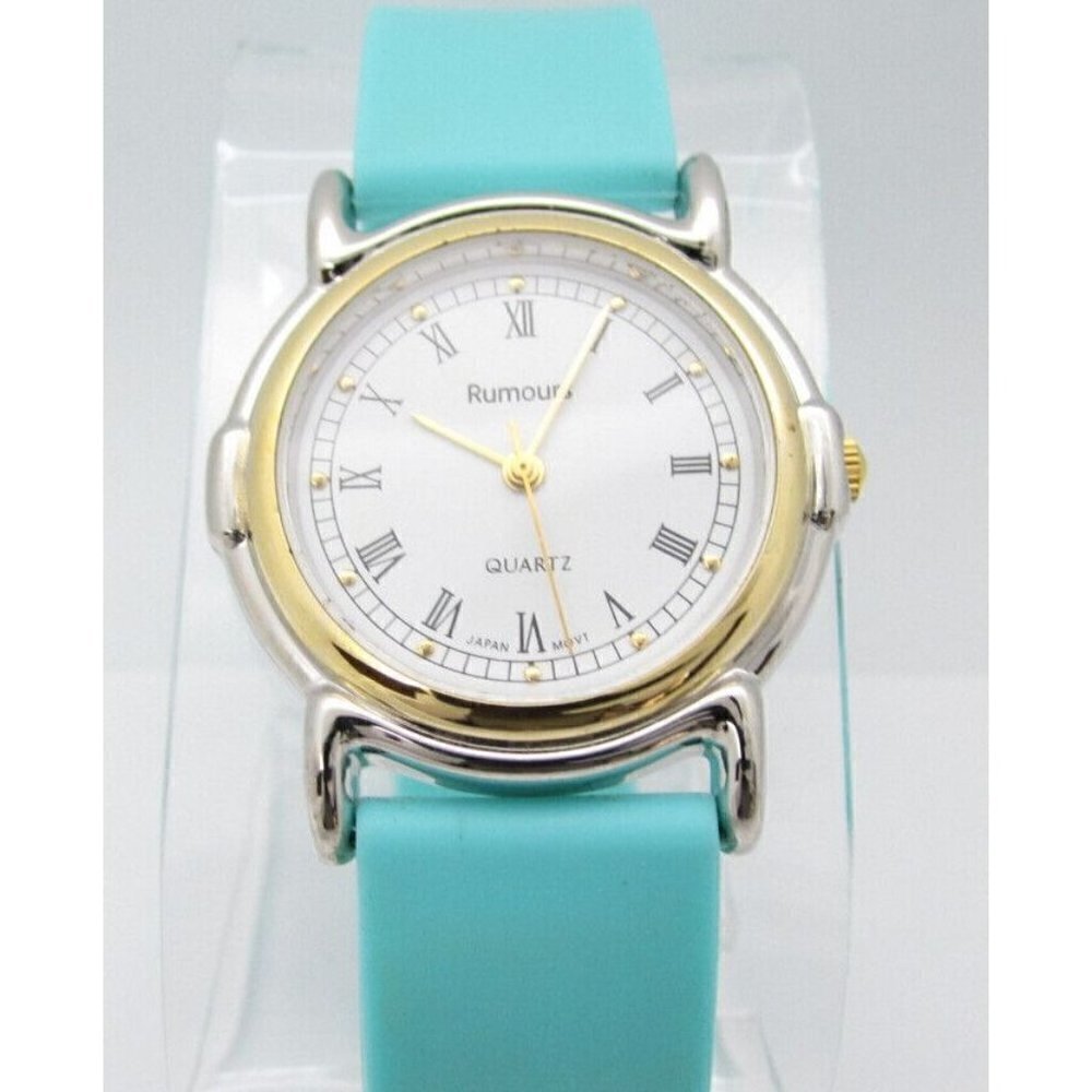 Women's Rumours Quartz WR Analog 34mm Dial‎ Causal Round Watch (E769)